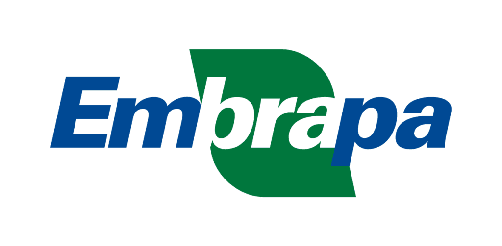 Logo oficial da Embrapa - Empresa Brasileira de Pesquisa Agropecuária